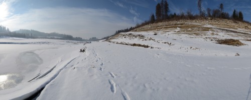 Niska woda w Zalewie Czorsztyńskim #017